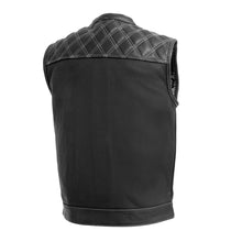 Load image into Gallery viewer, Downside Men's Motorcycle Leather Vest