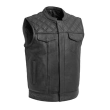 Load image into Gallery viewer, Downside Men's Motorcycle Leather Vest