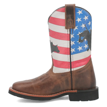 Load image into Gallery viewer, Dan Post Buck - Little Kid's/Big Kid's Leather Cowboy Boots
