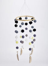 Load image into Gallery viewer, Dream Catcher Decoration Home Wind Chime Bed Bell Children's Girls Room Decor Newborn Baby Bed Bell Dream Catcher String Pendant Kids Room Decoration Wooden Wind Chime Bed Bell Nursery Crib Bed Bell Baby Bedroom Ceiling Woven Beads Wind Chime