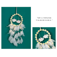 Load image into Gallery viewer, Dream Catcher Led Handmade Dream-catcher Traditional Feather Hanging Home Wall Decoration Night Dream Catchers Decor Ornament Wall Hanging Wind Chimes For Home Room Decoration