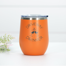 Load image into Gallery viewer, Driveway Drinker Engraved Wine Tumbler