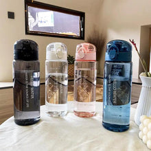 Load image into Gallery viewer, Durable Sports Cup Couple Water Cup Plastic Portable Drink Bottle Tarvel Outdoor Rope Water Bottle Juice Milk Cup Kitchen Water Cup