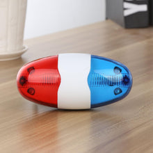 Load image into Gallery viewer, Durable Waterproof Multifunction Cycle Lamp 4 Loud Siren Sound Trumpet Police 6 LED Light Electronic Siren Bike Bell Battery Bike Bicycle Police Strobe Blue Red Bicycle Safety Light Loud Siren Sound Cycling Horn Bells