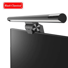 Load image into Gallery viewer, STEVVEX Screenbar LED Desk Lamp PC Computer Laptop Screen Bar Hanging Light Table Lamp Office Study Reading Light For LCD Monitor (Black)