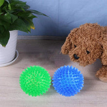 Load image into Gallery viewer, Durable Dog Toy Ball with Squeaker – Teeth Cleaning, Chew-Resistant, High Bounce Toy for Medium Dogs
