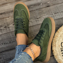 Load image into Gallery viewer, Women’s Round Toe Elegant Student Casual Lace-Up Shoes
