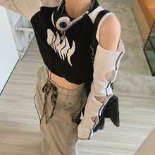 Load image into Gallery viewer, Spicy Girl Cut-out Off Shoulder T-Shirt Design - # GIAA23510019