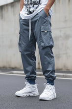 Load image into Gallery viewer, Men’s Multi‑Pocket Drawstring Cargo Pants