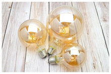 Load image into Gallery viewer, E14 E27 Retro LED Spiral Filament Light Bulb 4W 220V C35 G45 A60 T45 ST64 T185 T225 G80 G95 G125 Vintage Edison Lamp Vintage Filament Light Bulbs Globe Round