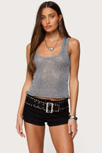 Load image into Gallery viewer, Women's Sequin Deep V-Neck Strappy Tank Top – 3 Colors S–L