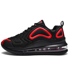 Load image into Gallery viewer, Mandotos Men Casual Air Cushion Black Shoes Outdoor Breathable Lace Up Sneakers Running Sports