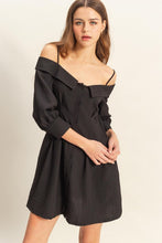 Load image into Gallery viewer, New Summer Button Down Spaghetti Strap Mini Dress with Pockets Chic, Elegant, Playful, and Practical with Button-Down Front and Spaghetti Straps for a Feminine, Effortless Look