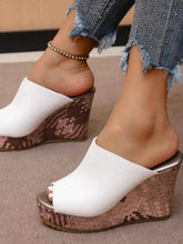 Load image into Gallery viewer, High Quality Leather : High Heel Sandals