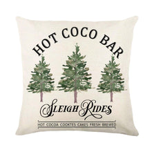 Load image into Gallery viewer, Mandotos Christmas Pillow Covers Snowflake Stamping