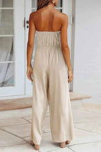 Load image into Gallery viewer, Tied Cutout Tube : Wide Leg Jumpsuit