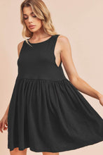 Load image into Gallery viewer, Round Neck Mini Tank Summer Comfortable Dress For Women – Versatile Wardrobe Essential for Effortless Style