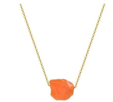 Load image into Gallery viewer, Hot Selling Stone Crystal Pillar Tree Of Life Pendant Ins Fashion Necklace