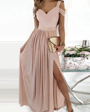 Load image into Gallery viewer, Long Floor Length Elegant Greek Style Pleated Dress