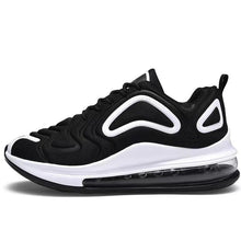 Load image into Gallery viewer, Mandotos Men Casual Air Cushion Black Shoes Outdoor Breathable Lace Up Sneakers Running Sports