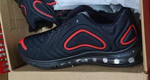 Load image into Gallery viewer, Mandotos Men Casual Air Cushion Black Shoes Outdoor Breathable Lace Up Sneakers Running Sports