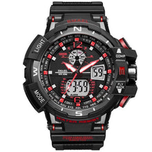 Load image into Gallery viewer, NEW Modern RED Sport Watch For Men and Woman With LED Digital Quartz Display Men's Top Brand Luxury Digital-watch Relogio Masculino In Army Military Popular Design Waterproof 50M