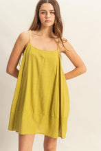 Load image into Gallery viewer, New Summer A-Line Flowy Mini Cami Dress with Pockets For Women –Casual & Chic Spaghetti Strap Dress with Functional Pockets for a Relaxed Summer Look