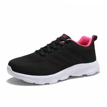 Load image into Gallery viewer, Women’s Mesh Running & Travel Sneakers