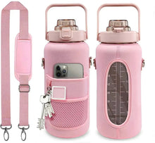 Load image into Gallery viewer, 64oz Motivational Hydration Bottle