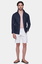 Load image into Gallery viewer, The Slim Safari Coat (Navy)
