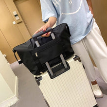 Load image into Gallery viewer, Foldable Storage Travel Bag Waterproof Large Capacity Gym Fitness Bag Weekender Overnight For Women