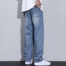 Load image into Gallery viewer, Fleece Lined American Style Retro Mens Straight Leg High Street Pants