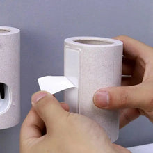 Load image into Gallery viewer, Easy Home Toothpaste Dispenser Squeezer Pasta Toothbrush Holder Wall Mounted Bathroom Products Accessories