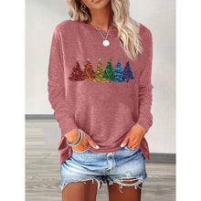 Load image into Gallery viewer, Women’s Christmas Shirt | Cute Christmas Tree Graphic Tee