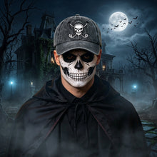 Load image into Gallery viewer, Halloween Golf Skull Embroidered Baseball Cap