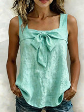 Load image into Gallery viewer, Women's Square-Neck Wide-Strap Sleeveless Tank Top