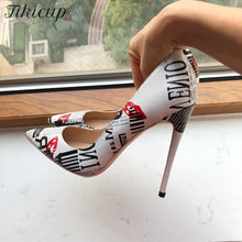 Load image into Gallery viewer, Pointy Toe High Heel Shoes - # GIAA73210006