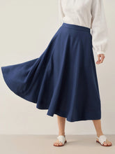 Load image into Gallery viewer, 100% Linen A-Line Skirt JEMMA