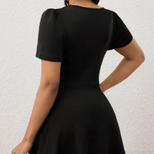 Load image into Gallery viewer, Women's V-neck Temperament Versatile Solid Color sleeved shirt top