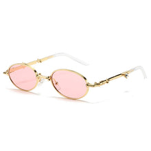 Load image into Gallery viewer, Foldable Small Frame Light-Tinted Sunglasses – Women’s Luxury Style