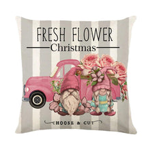 Load image into Gallery viewer, Mandotos Christmas Pillow Covers Snowflake Stamping