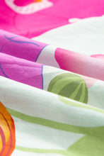 Load image into Gallery viewer, Modern Floral Print Tie Neck Dress Elegant & Timeless Colorful Dress