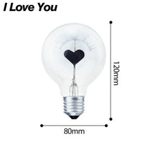 Load image into Gallery viewer, Edison Bulb Indoor Night Light Rose Flower Holiday Christmas Wedding Decor Bulbs High Brightness Daylight White Antique LED Filament Bulbs For Home Decor Party