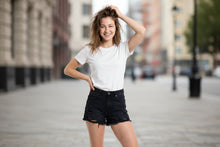Load image into Gallery viewer, Slim-Fit Solid Color Combed Cotton Top – 3 Colors, S–L
