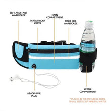 Load image into Gallery viewer, Fitness Waist Bag With Pocket Slim Running Jogging Belt Fanny Pack Bag For Hiking Cycling Workout Sports Gym
