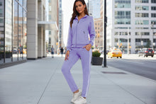 Load image into Gallery viewer, Women’s Fashionable Printed Sports Long-Sleeve Hoodie Set