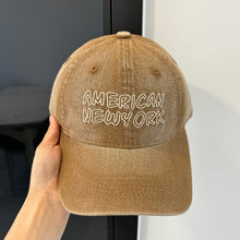 Load image into Gallery viewer, American Retro Washed Denim Peaked Cap — Korean Style Vintage Baseball Hat