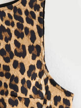 Load image into Gallery viewer, Leopard Print Sleeveless : Mini Dress