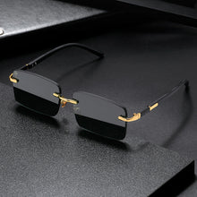 Load image into Gallery viewer, Rimless Crystal Sunglasses – Lightweight & Trendy
