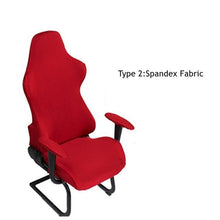 Load image into Gallery viewer, Elastic Chair Armrest Pads Chair Cover Warm Computer Chair Covers For Office Slipcover For Gaming Armchair Washable Spandex Kitchen Chair Covers for Dining Room Christmas Decoration Holiday Party